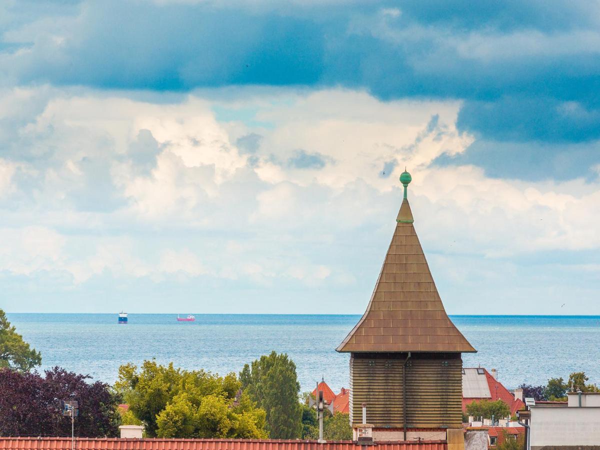 Sloneczne Studio Z Widokiem Na Morze Zoppot Exterior foto