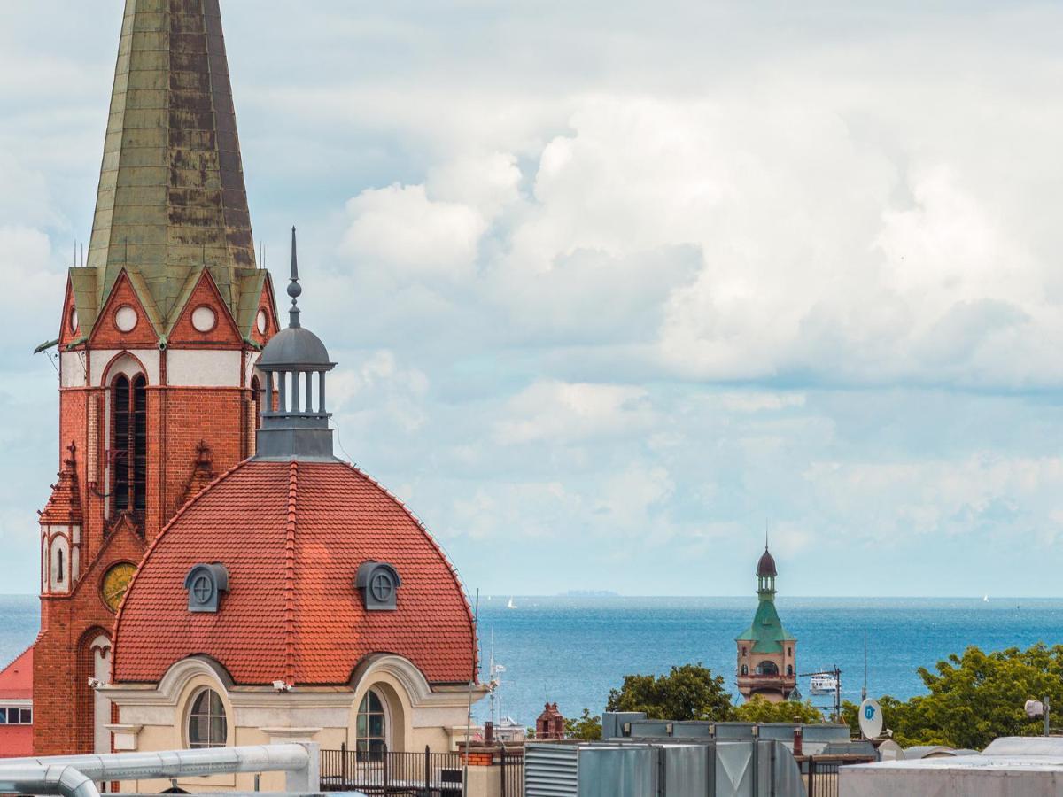 Sloneczne Studio Z Widokiem Na Morze Zoppot Exterior foto