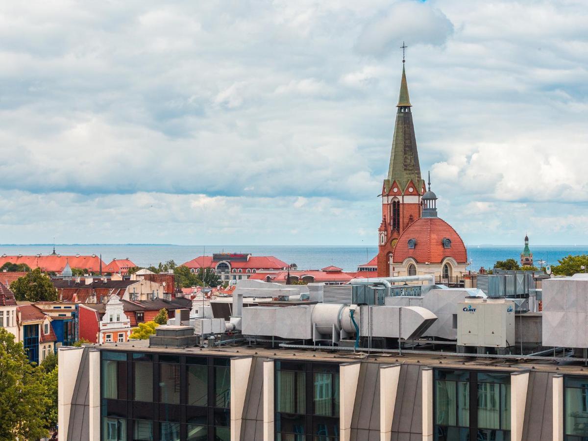 Sloneczne Studio Z Widokiem Na Morze Zoppot Exterior foto